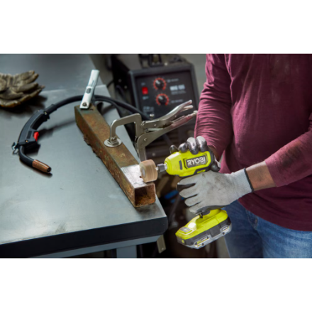 RYOBI 18V ONE+ HP Brushless Cordless Compact 1/4 in. Right Angle Die Grinder (Tool-Only)