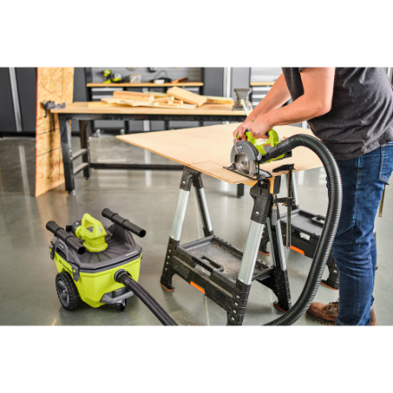 RYOBI 18V ONE+ Lithium-Ion Cordless 5-1/2-inch Circular Saw Kit with 4.0 Ah Battery and Charger