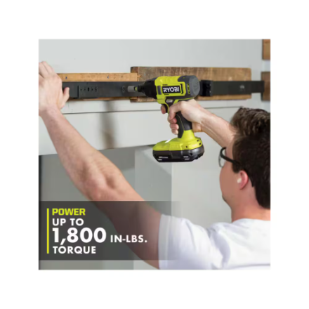 RYOBI 18V ONE+ Lithium-Ion Cordless 1/4-inch Impact Driver (Tool-Only)