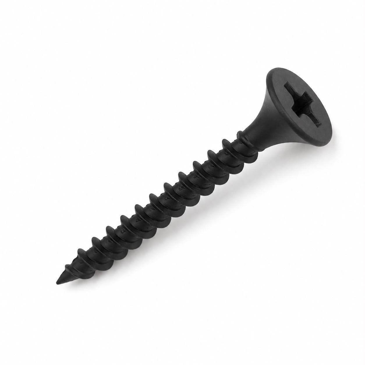 WÜRTH ACP 3.6 × 25mm Black Phosphate Drywall Screws – Phillips Bugle Head 12 box every box have 1000 screw