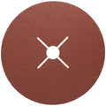 AWUKO Aluminum Oxide Fiber Disc – 180 mm (7") x 22.2 mm - 36 Grit
