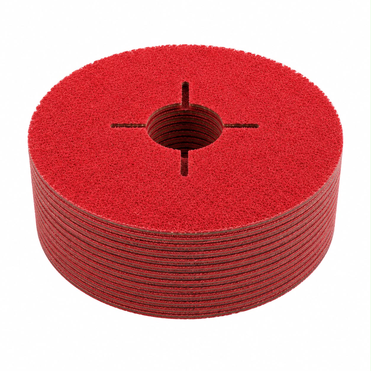 Fiber Disc Ceramic RED Color Grit 80
