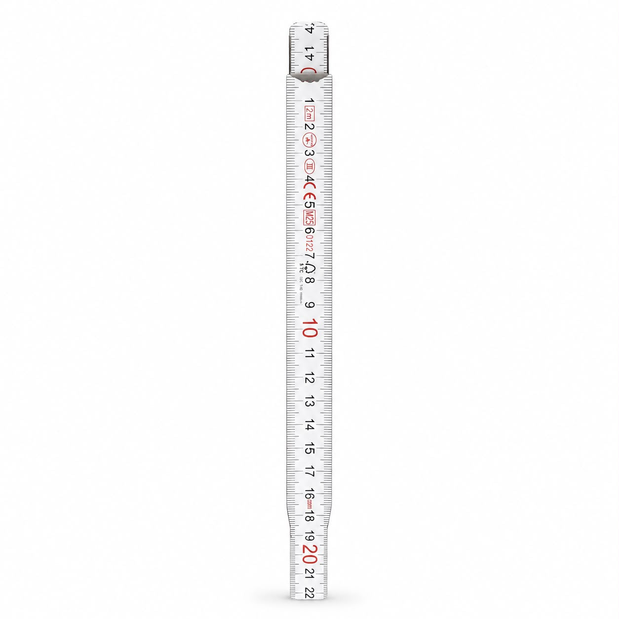 Hultafors Folding Wooden Meter Stick – 2m Professional Measuring Rule 10 pcs