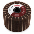 Gator Flex - AFT Aluminum Oxide Interleaf Flap Wheel (Dark Brown) (Non-Woven Abrasives Drum Combi) – 120 x 100 x 19 mm