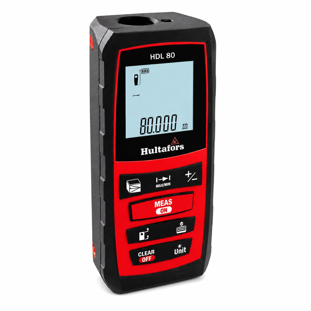 Hultafors HDL 80 Laser Distance Meter (80m) 1 pcs