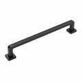 Modern Matte Black Cabinet Pull Handle – 336 mm (13.2”) 6 pcs