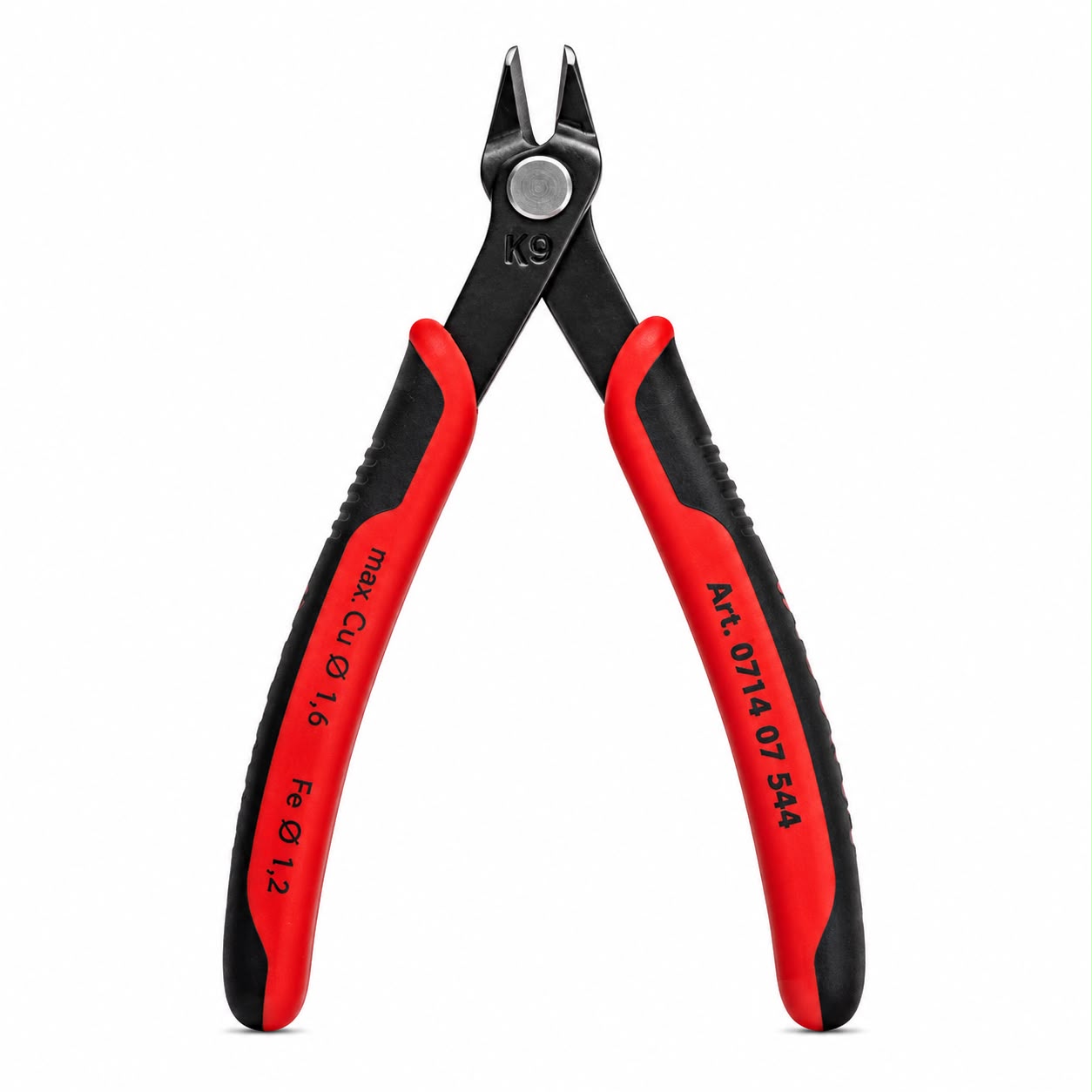 WÜRTH Precision Flush Cutters – Electronics Wire Cutting Pliers (1.6 mm Cu / 1.2 mm Fe) 1 pcs