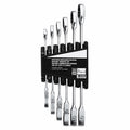 Professional Flex-Head Ratcheting Combination Wrench Set – SAE, 6-Piece. 1 set
