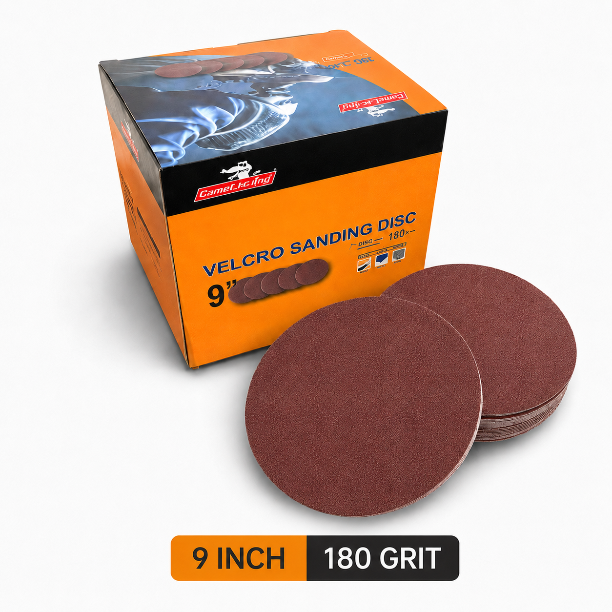 Gator Flex - AFT Aluminum Oxide Velcro Sanding Disc – 9 inch - 240 Grit
