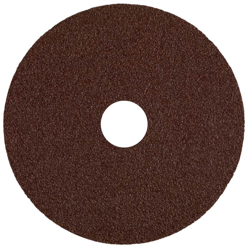AWUKO Aluminum Oxide Fiber Disc – 115 mm (4-1/2") x 22.2 mm - 16 Grit