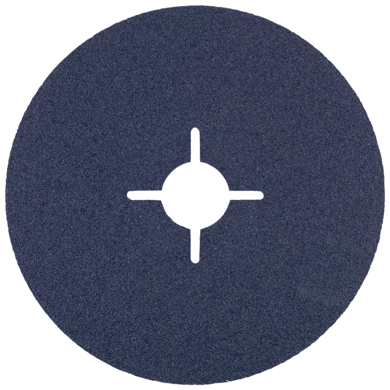 AWUKO Zirconium Fiber Disc – 115 mm (4-1/2") x 22.2 mm - 80 Grit